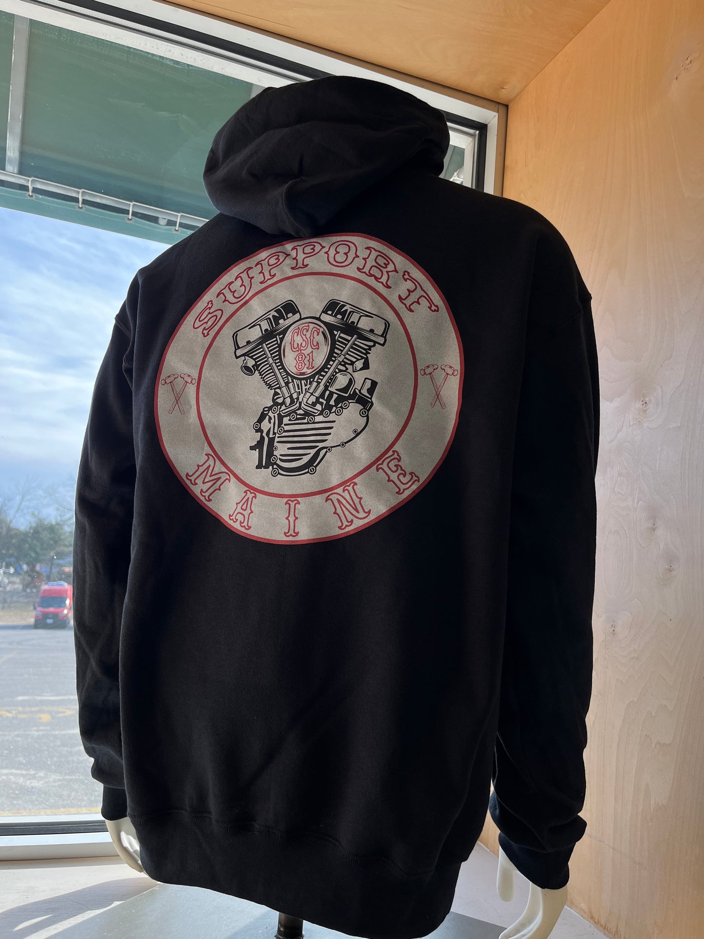 Big Engine Knuckle Hoodie