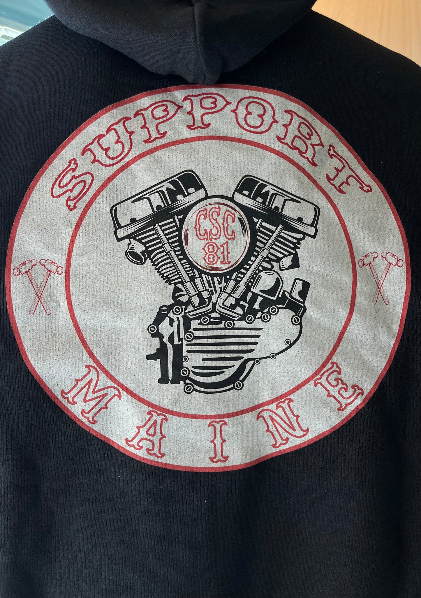 Big Engine Knuckle Hoodie