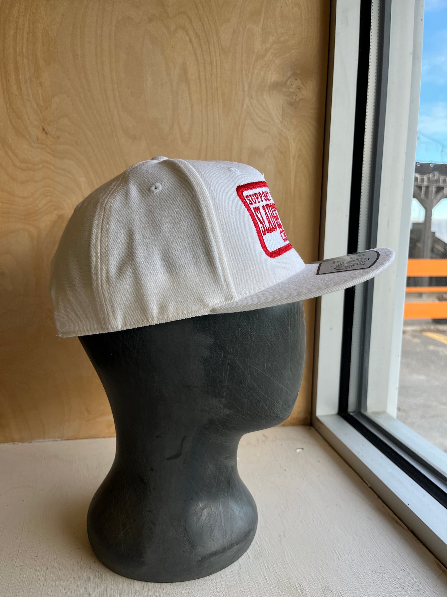 Support Your Local Slaughterhouse Crew Embroidered Snapback Hat