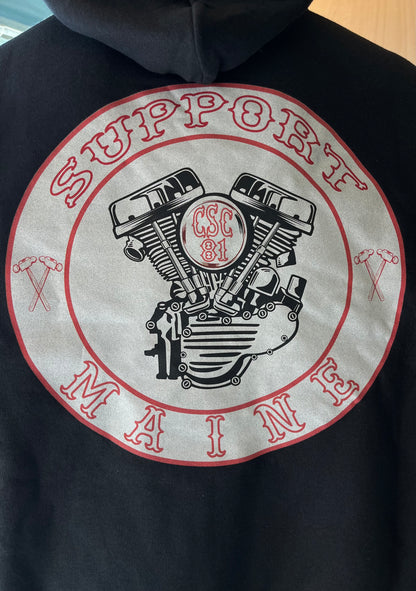Big Engine Knuckle Hoodie