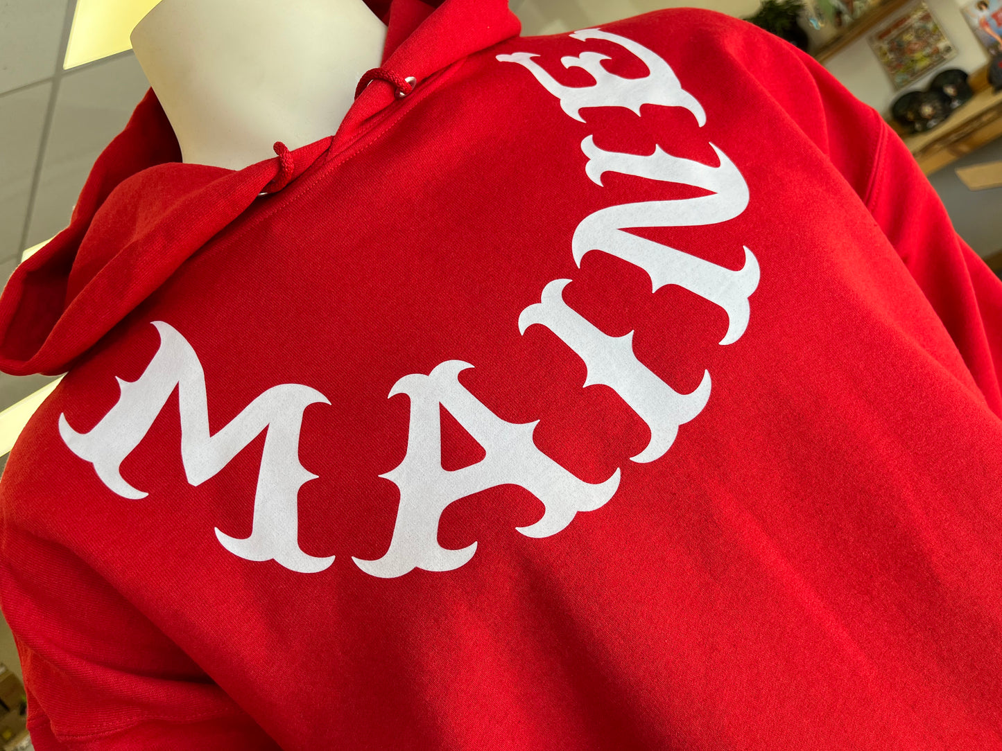Big Maine Rocker Known Associate Red Hoodie