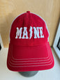 Maine Lightning bolt mesh snapback hat