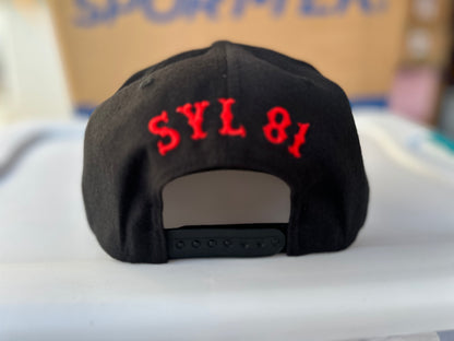 3D Maine Lightning Bolt Snapback Black/Camo