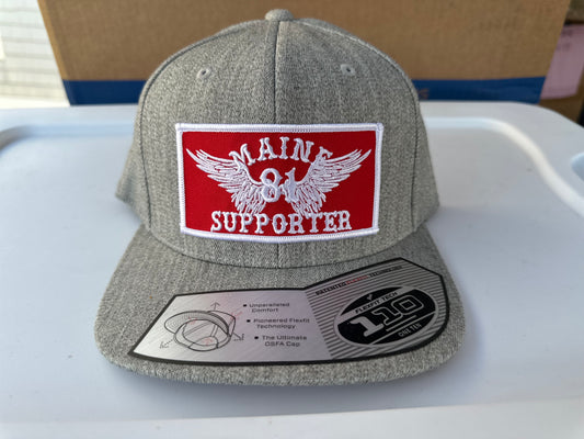 SYL 81 Support Wings Patch FlexFit Snapback Gray/Gray